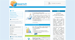 Desktop Screenshot of escarre.fr